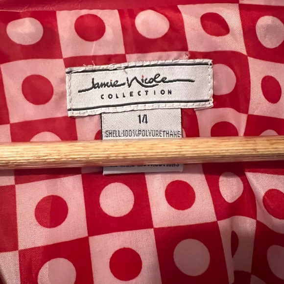 Red Leather Jacket - Picture 2 of 2